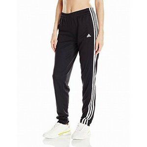 adidas Women's Black and White Track Pants